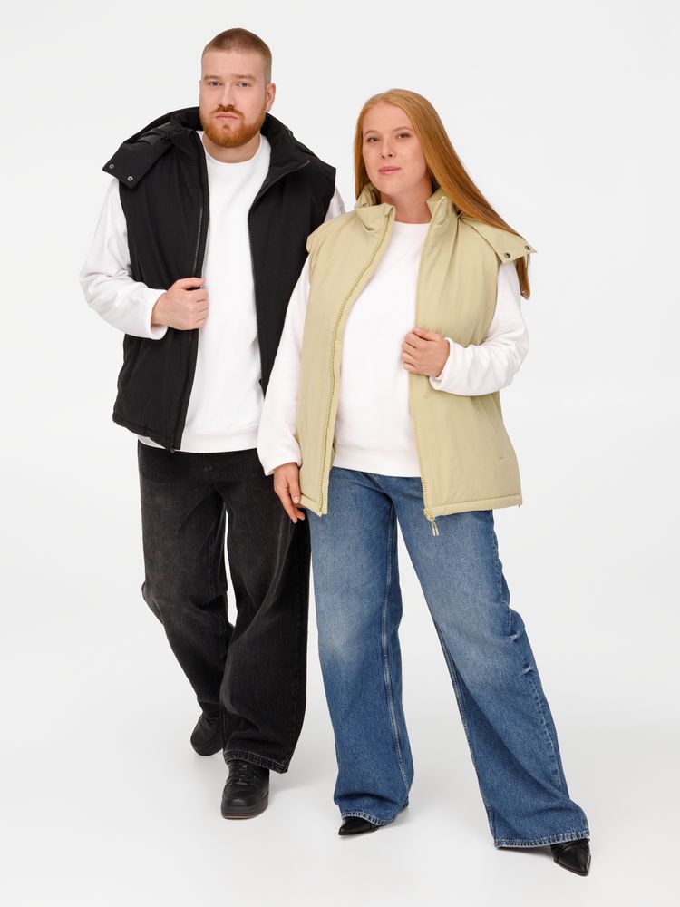 Жилет унисекс Sfera, черный-11