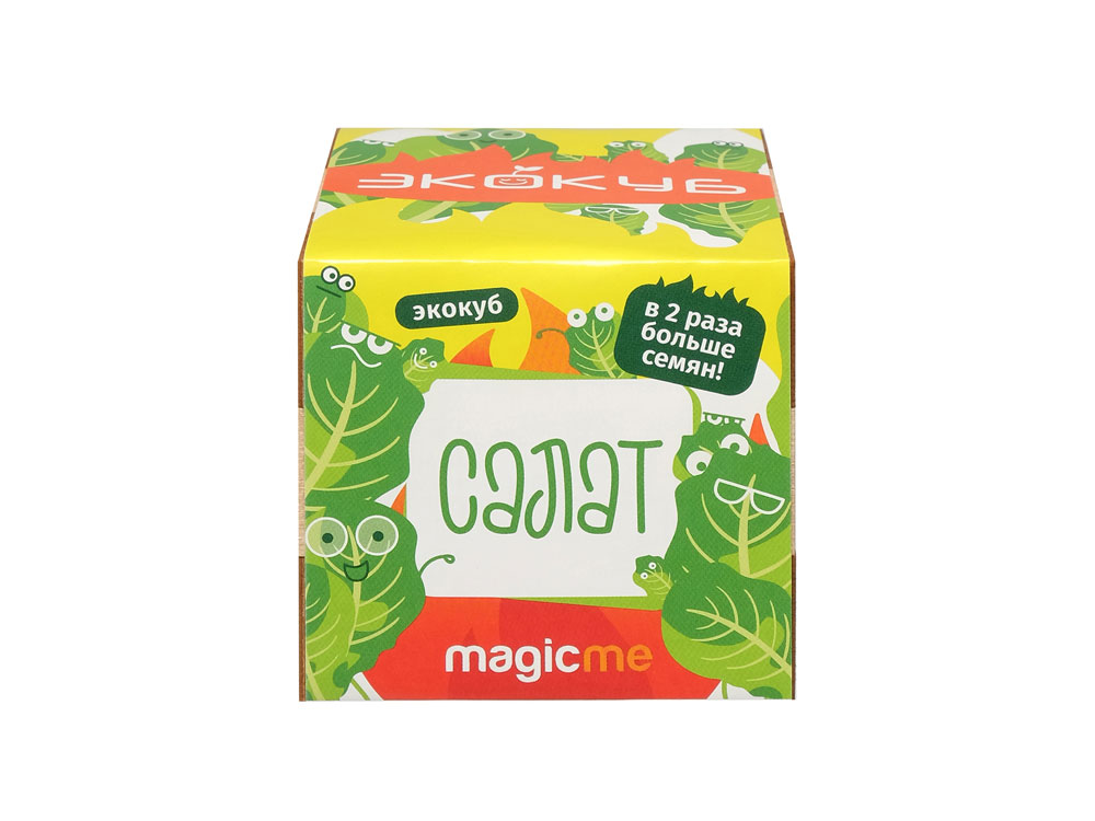 Набор для выращивания Экокуб Magicme Салат-2