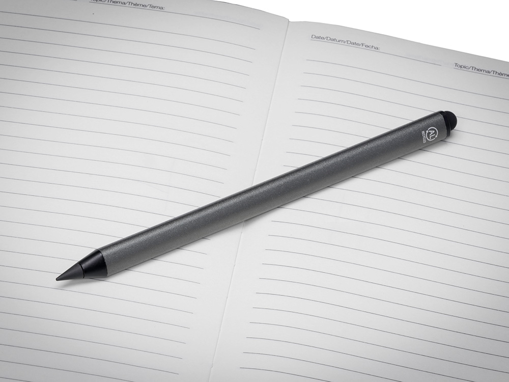 Вечный карандаш Picasso 2 Eco со стилусом, темно-серый-5