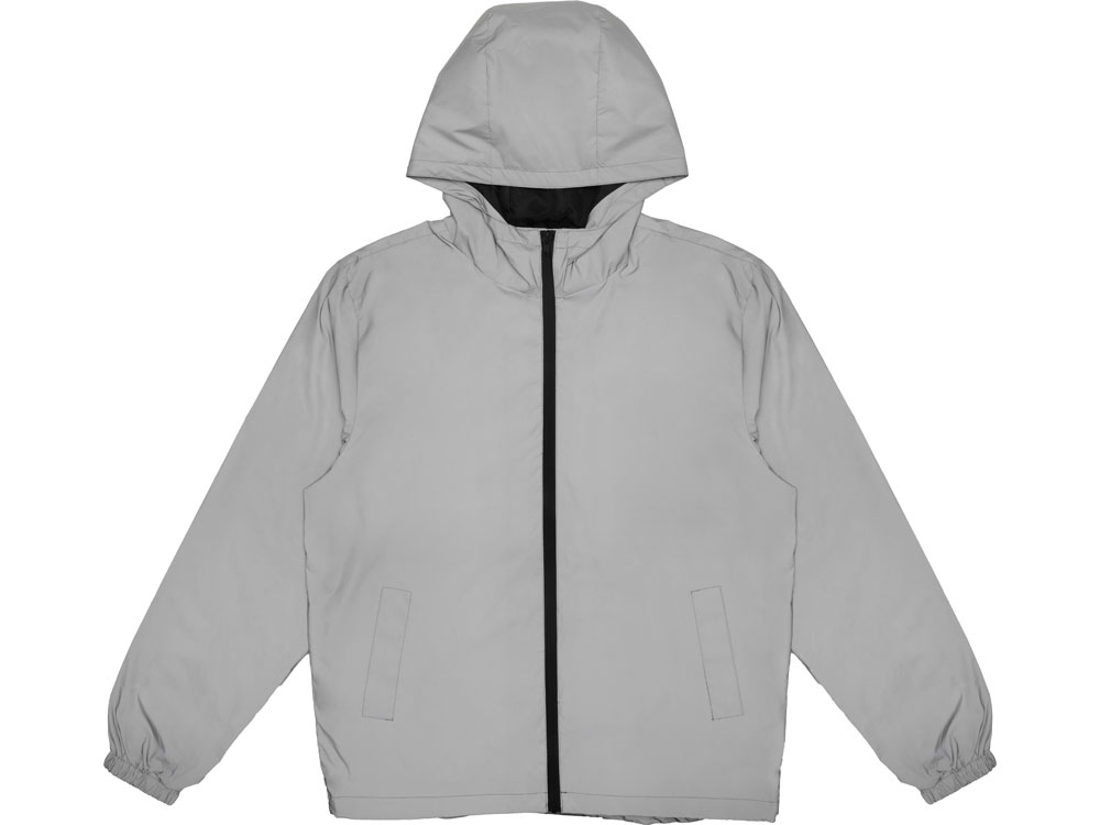 Ветровка светоотражающая 2XL, серебристый-15