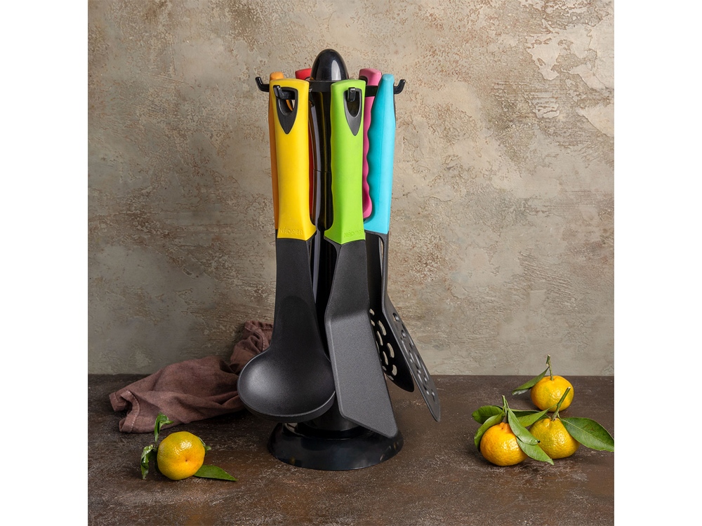 Набор кухонных инструментов, 7 пр., NADOBA, серия FLAVA-13