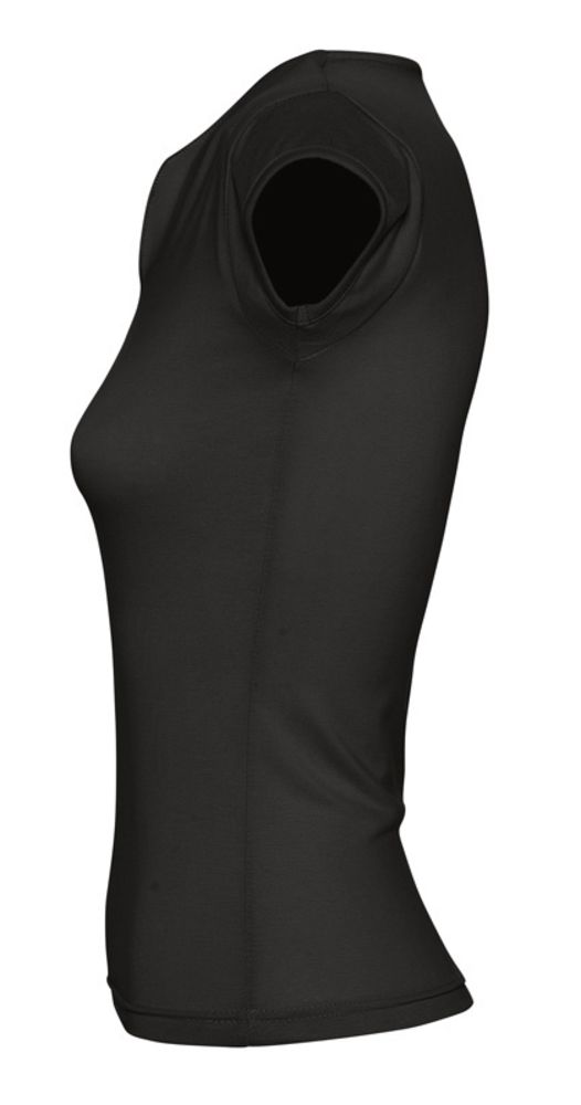 Футболка женская Mint 170, черная-2