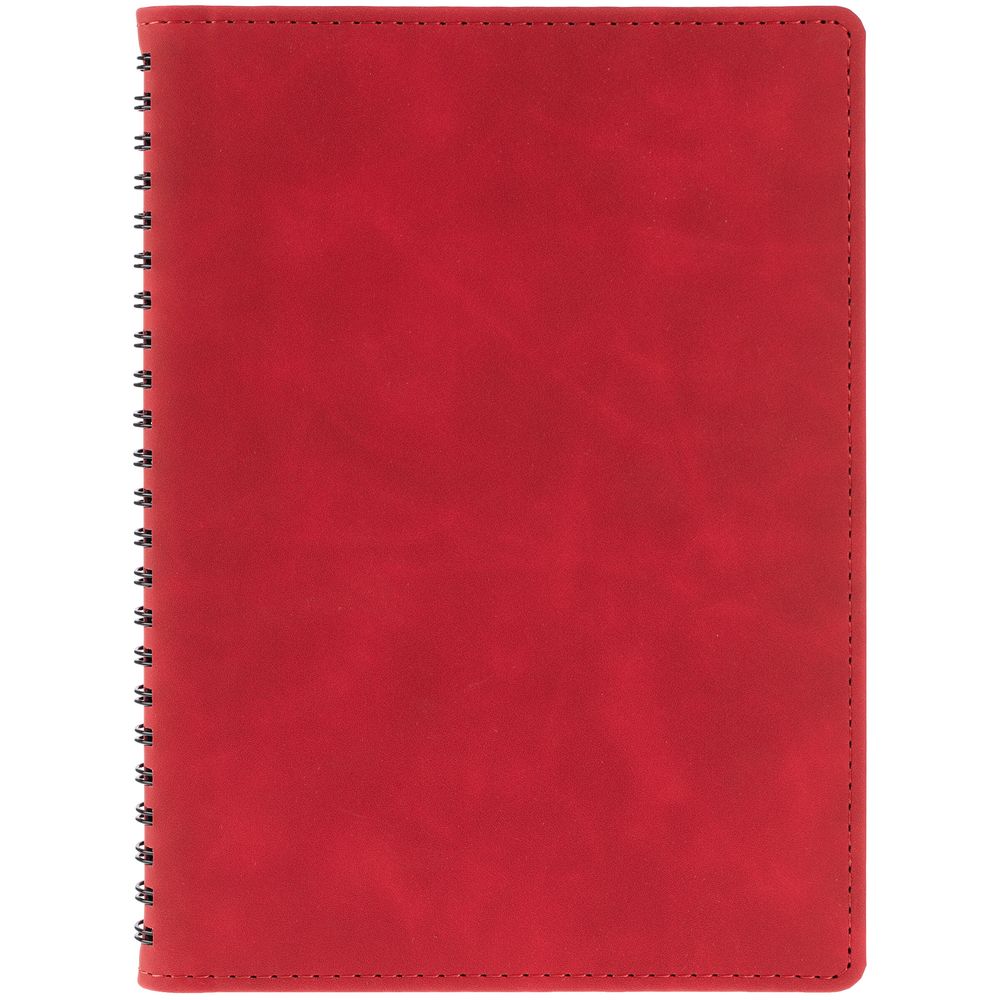 Ежедневник Spring Urban на заказ, недатированный, красный-2