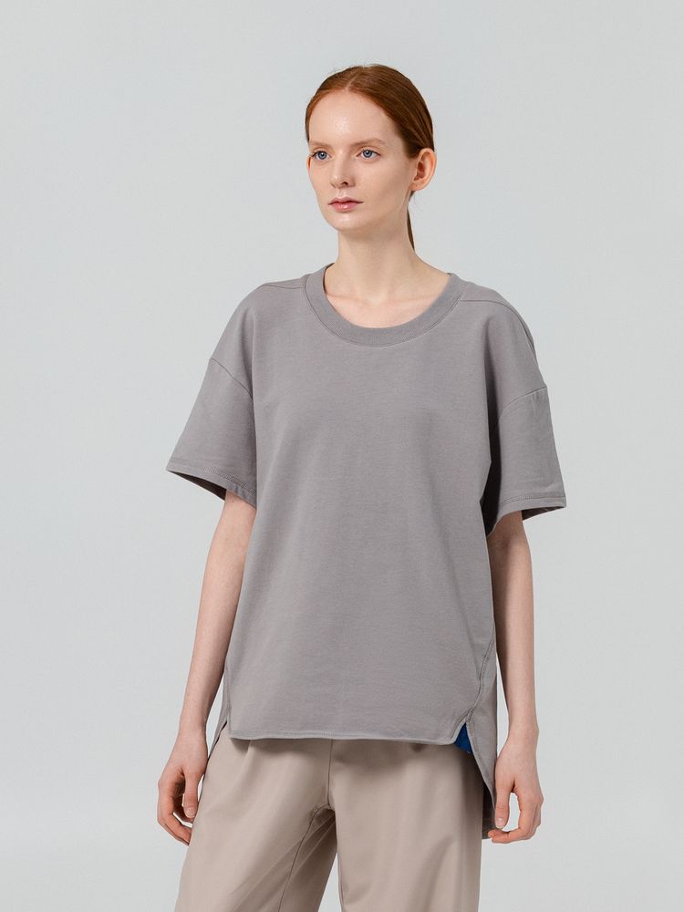 Футболка унисекс Kosmos 1.0, серая-0