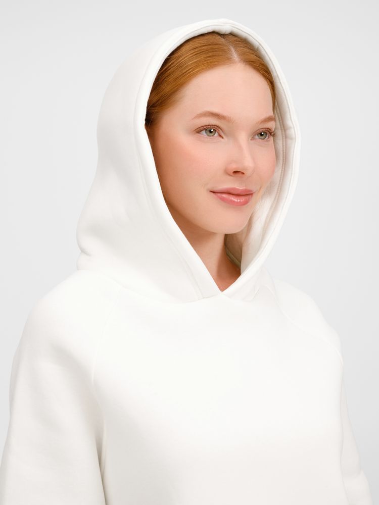 Худи унисекс оверсайз Easy Street, молочно-белое-6