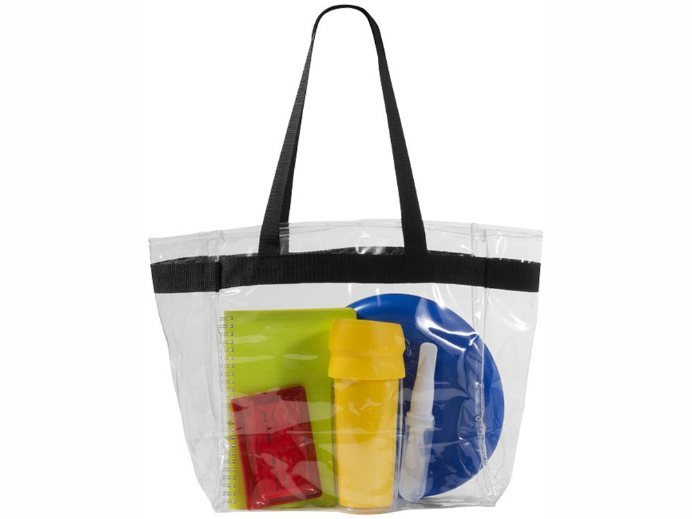 Сумка Hampton, прозрачный/черный-2