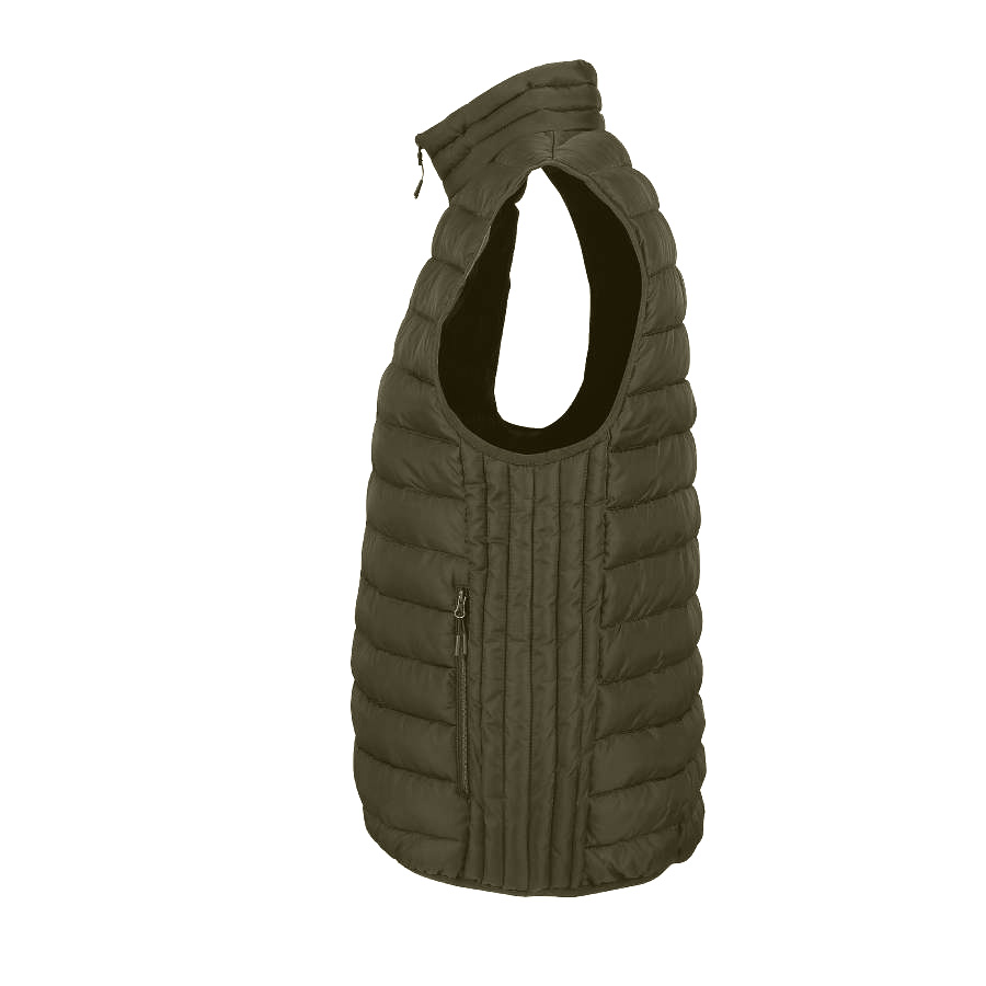 Жилет мужской "STREAM" 280 Т, хаки-1