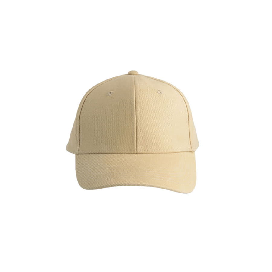 Бейсболка PILOT, 6 клиньев, металлическая застежка, бежевый-4