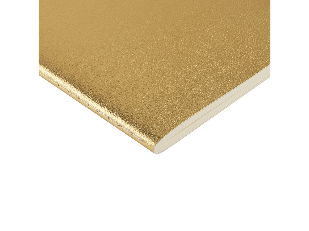 Бизнес тетрадь А5 Megapolis flex 60 л. клетка, золотистый-2