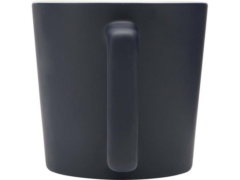 Cali Керамическая кружка объемом 370 мл с матовой отделкой - Navy Blue-2