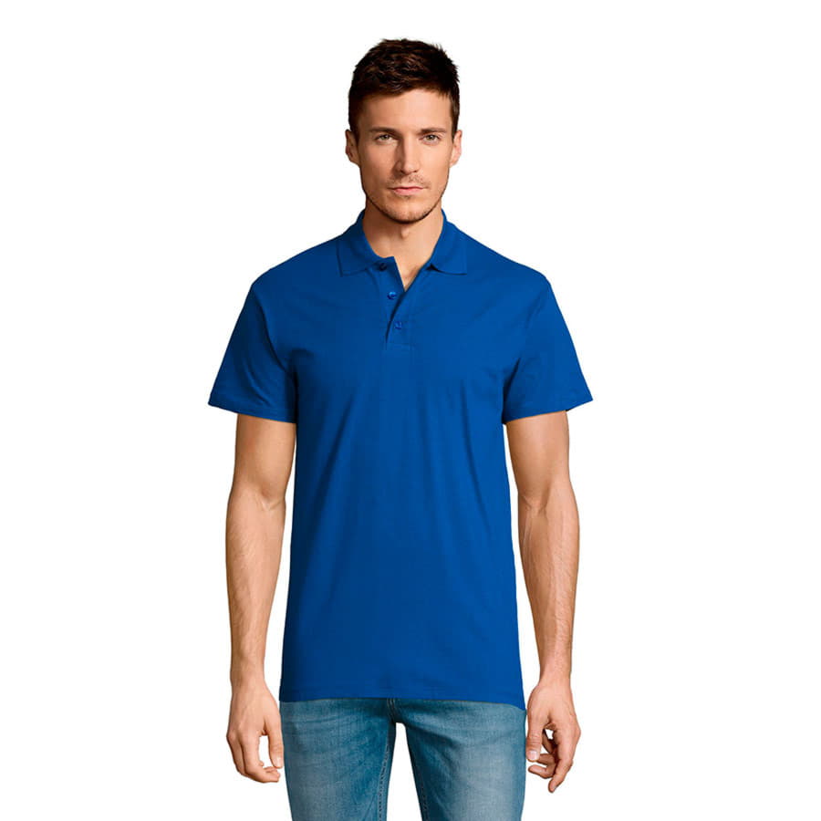 Рубашка поло мужская SUMMER II 170 , синий-3