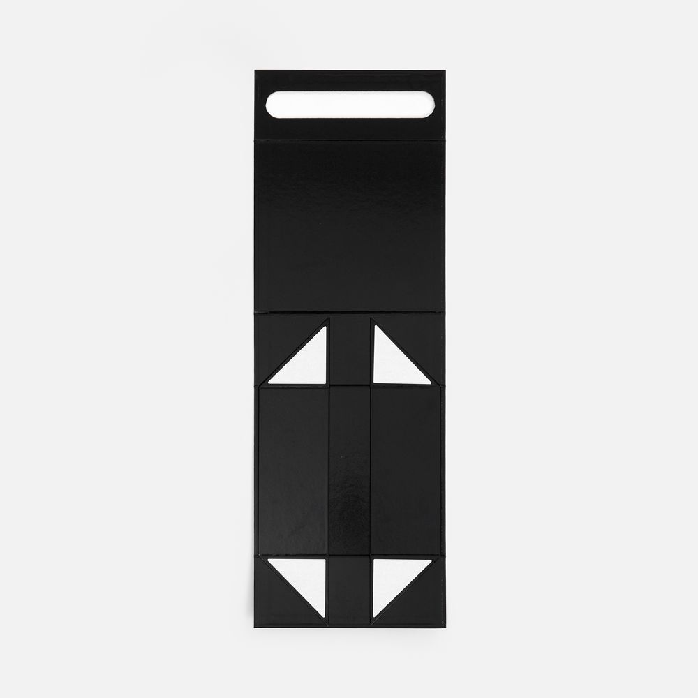 Коробка складная Holdfold, L, черная-4