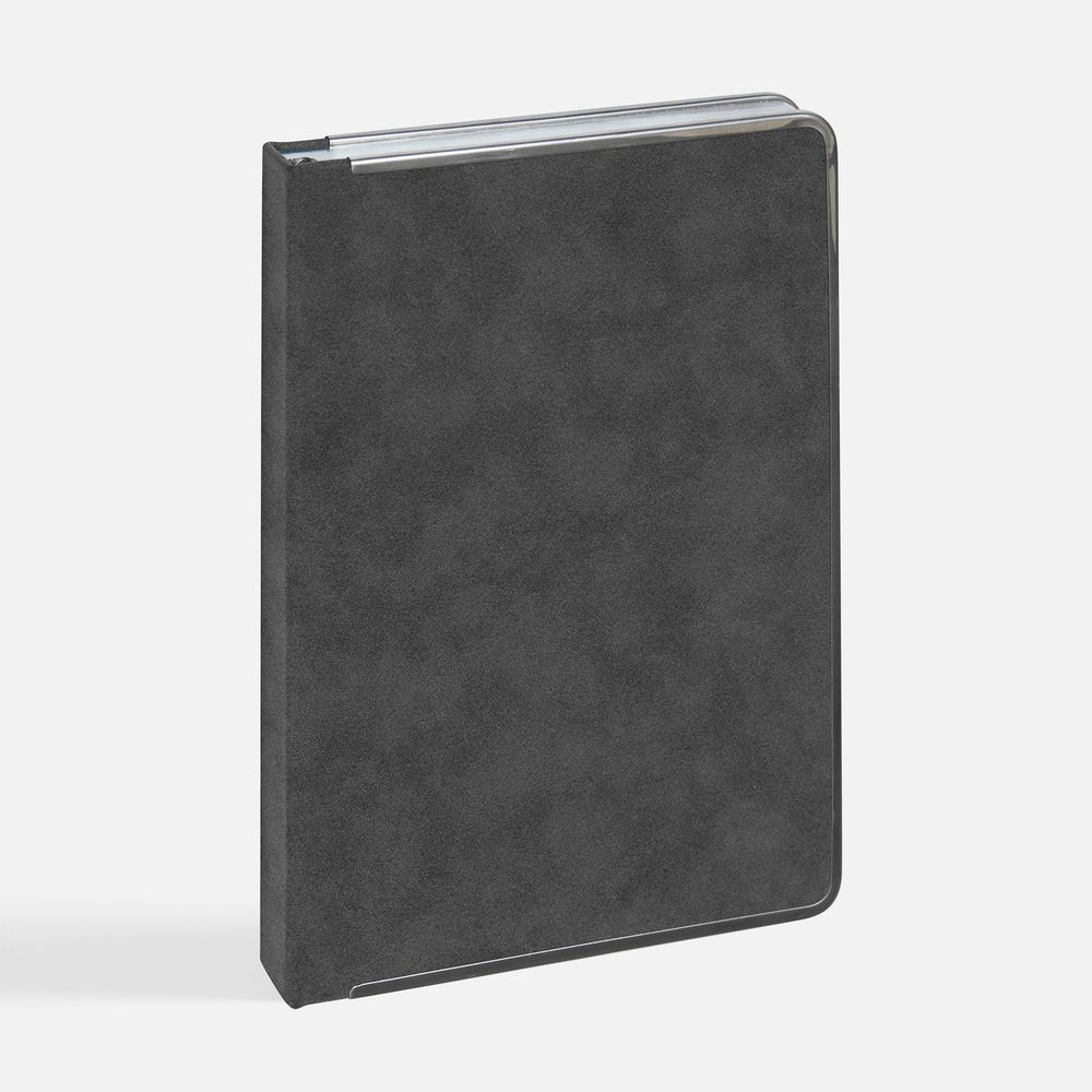 Ежедневник Metal Frame на заказ, датированный, темно-серый-1