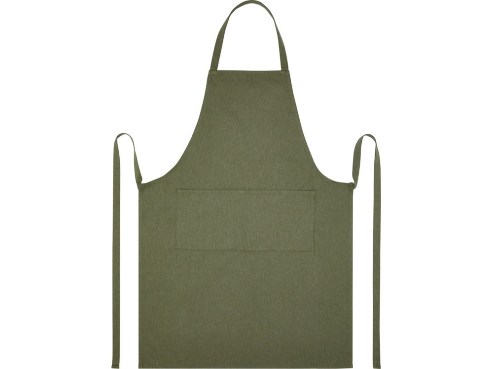 Shara 240 г/м2 Aware™ фартук из переработанного материала - Зеленый-1