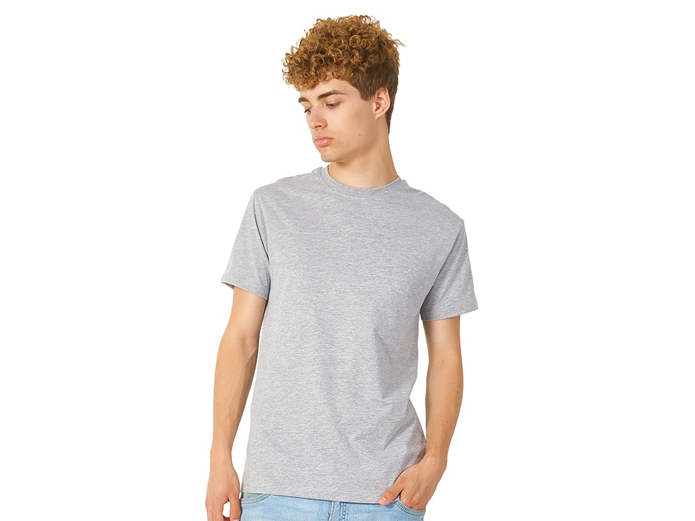 Футболка Heavy Super Club мужская, серый меланж-7