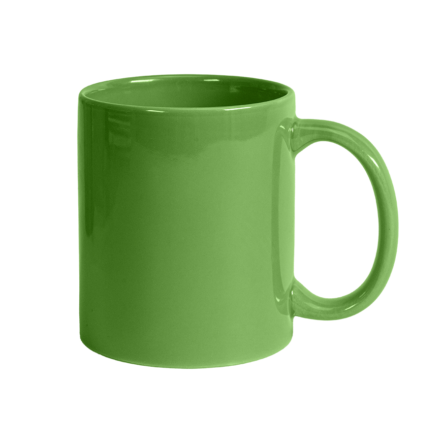 Кружка "DECOL" для деколи, 330 мл, d=82 мм, премиум, зеленая, зеленый-0