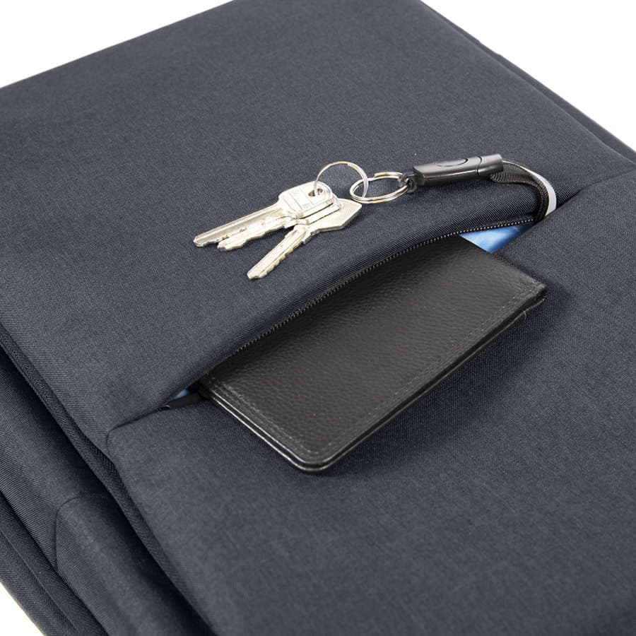 Рюкзак LINK c RFID защитой, темно-синий-5