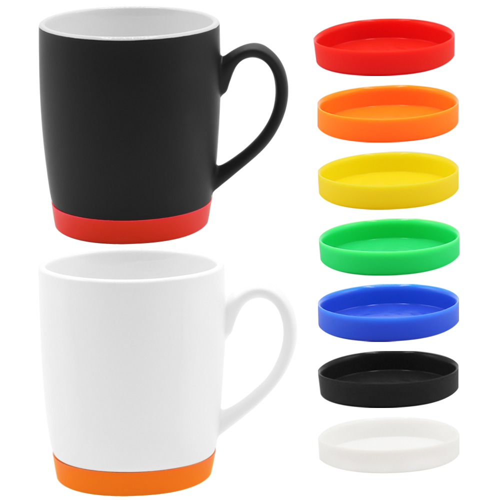 Манжета силиконовая для кружки Make Me, Черный-1