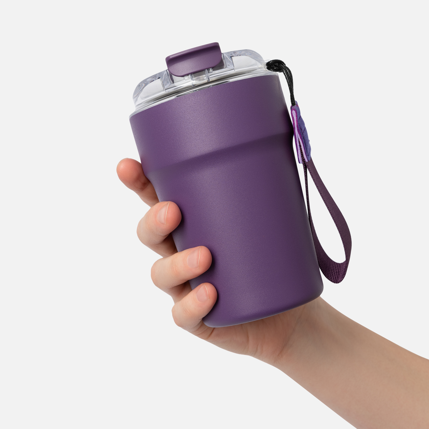 Термокружка вакуумная Monaco, фиолетовая-7