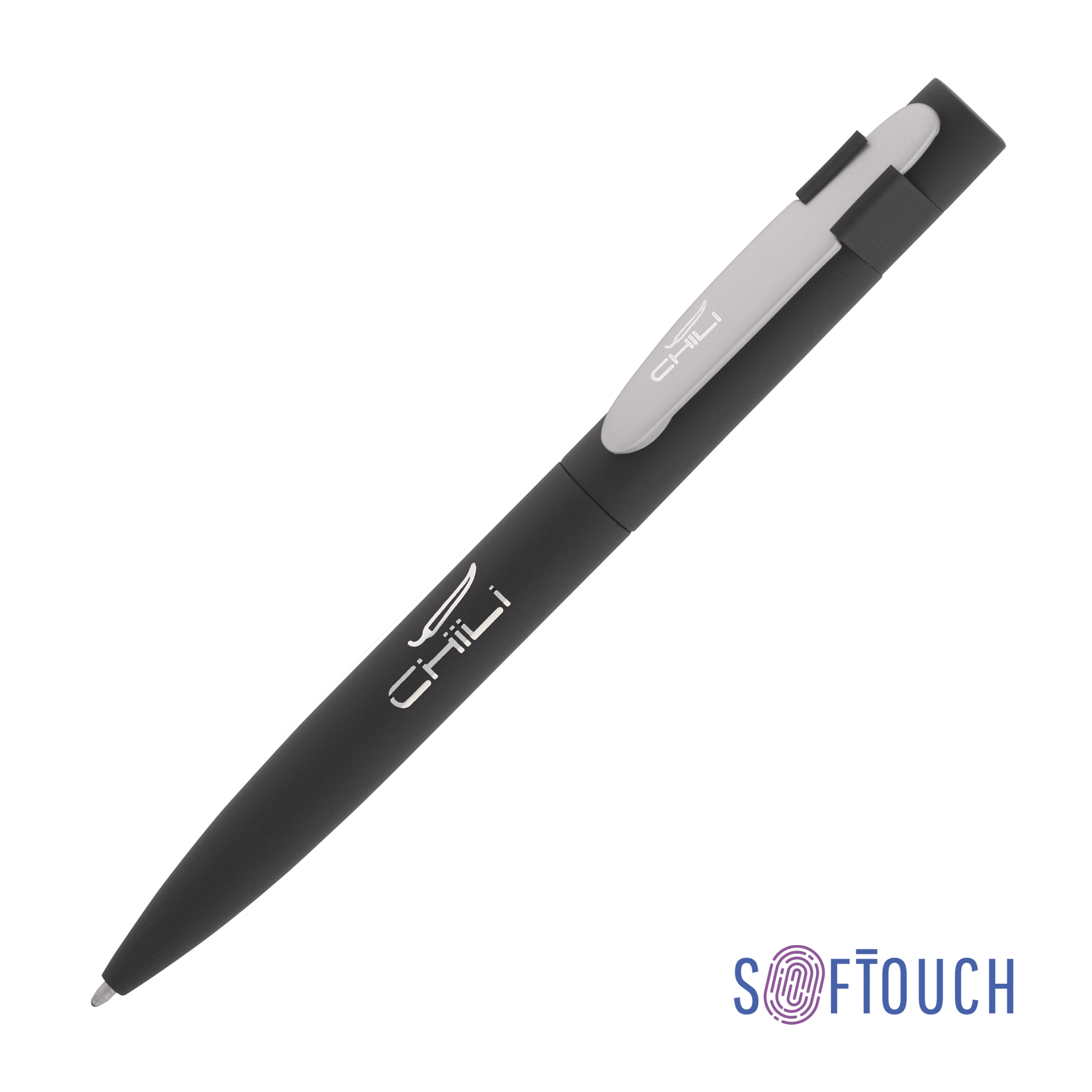 Ручка шариковая "Lip", покрытие soft touch-0