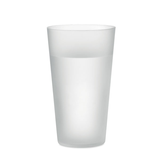 Reusable event cup 500ml, прозрачно-белый-3