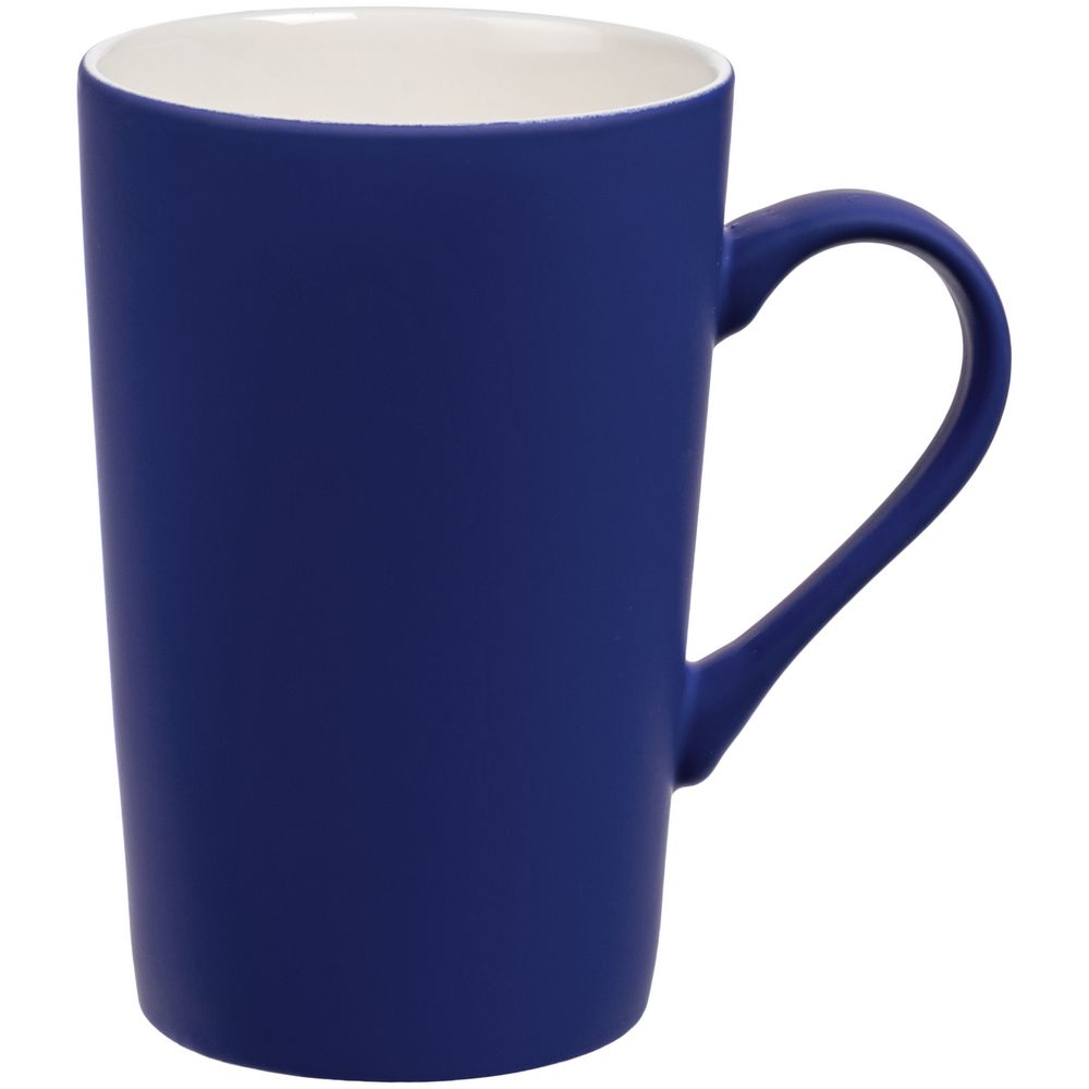 Кружка Best Noon с покрытием софт-тач, синяя-0