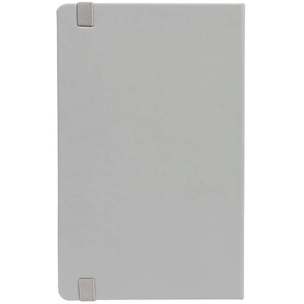 Блокнот Shall Round, серый-3