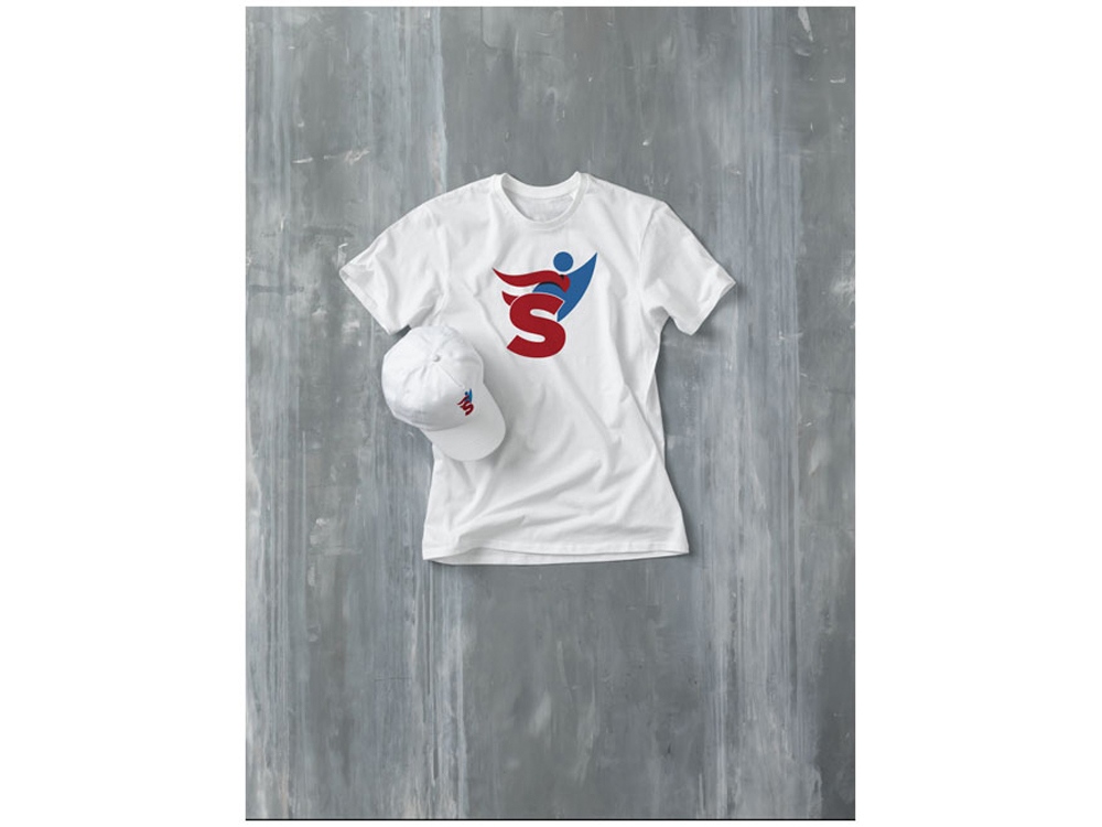 Мужская футболка Heros с коротким рукавом, белый-4