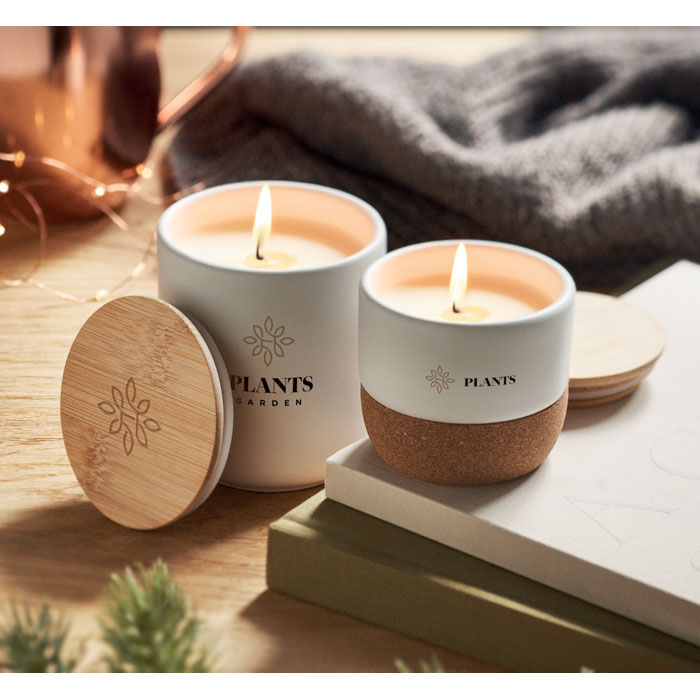 Свеча восковая, белый-4