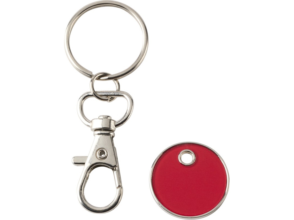Rory брелок для ключей с монетой для тележки, красный-4