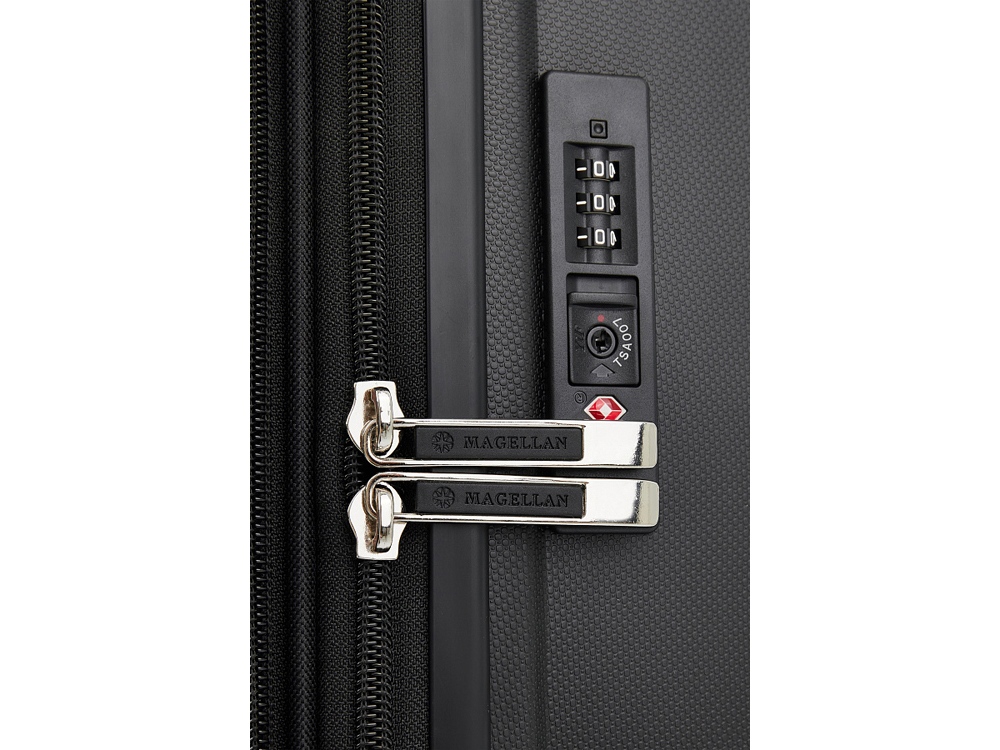 Чемодан 4-х колесный Magellan, SANTIAGO, 114л, черный-6