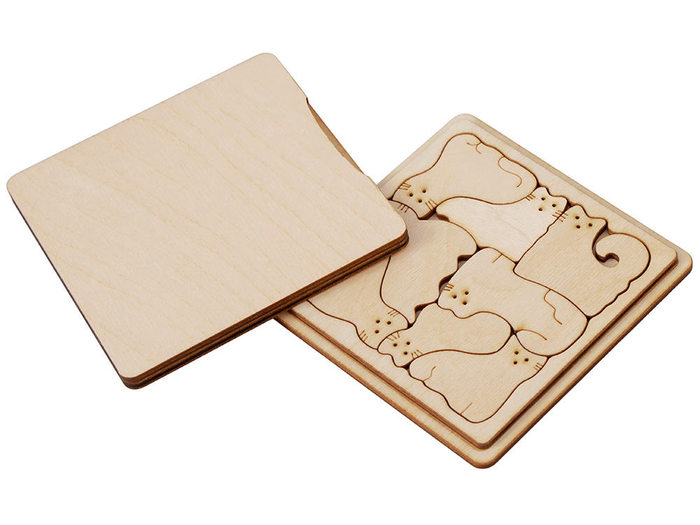 Деревянная головоломка Catgram-1