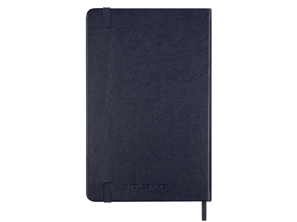 Записная книжка Moleskine Classic (в линейку) в твердой обложке, Medium (11,5x18 см), синий-4