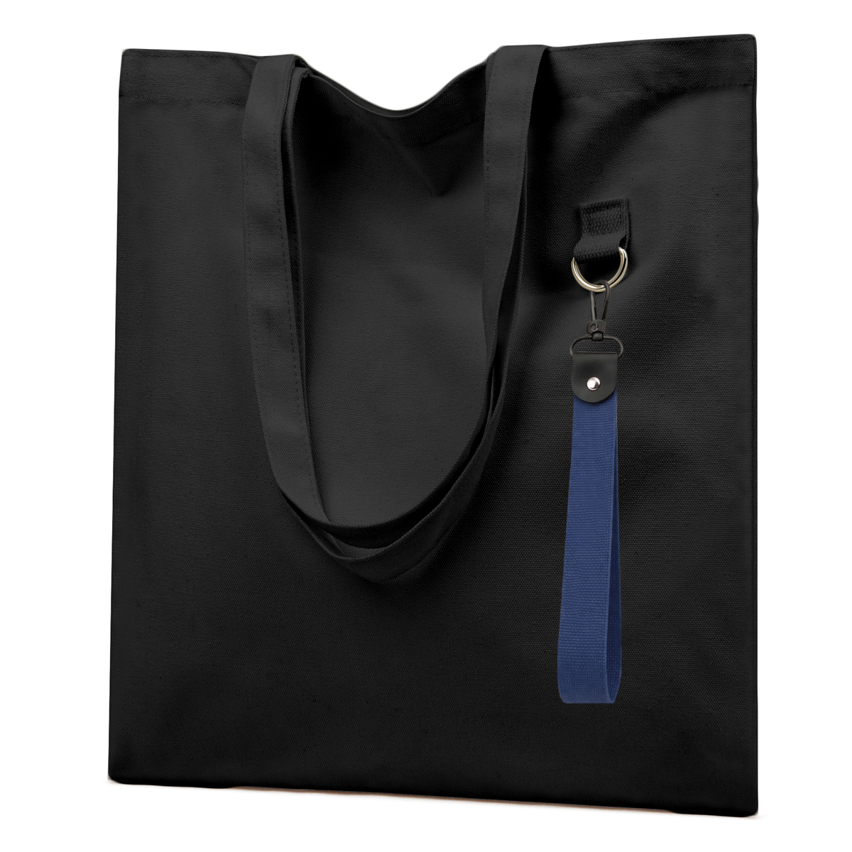 Сумка для покупок LUMISSA 325 г/м² с ремувкой, Чёрный/Тёмно-синий-0