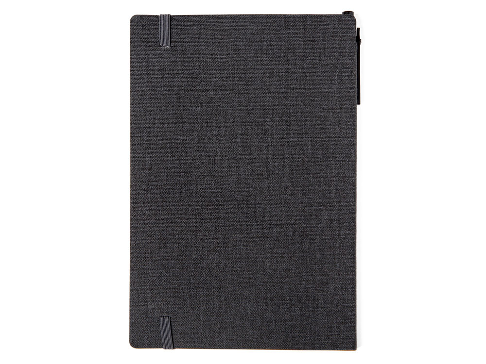 Блокнот с ручкой и набором стикеров А5 Write and stick, черный-5