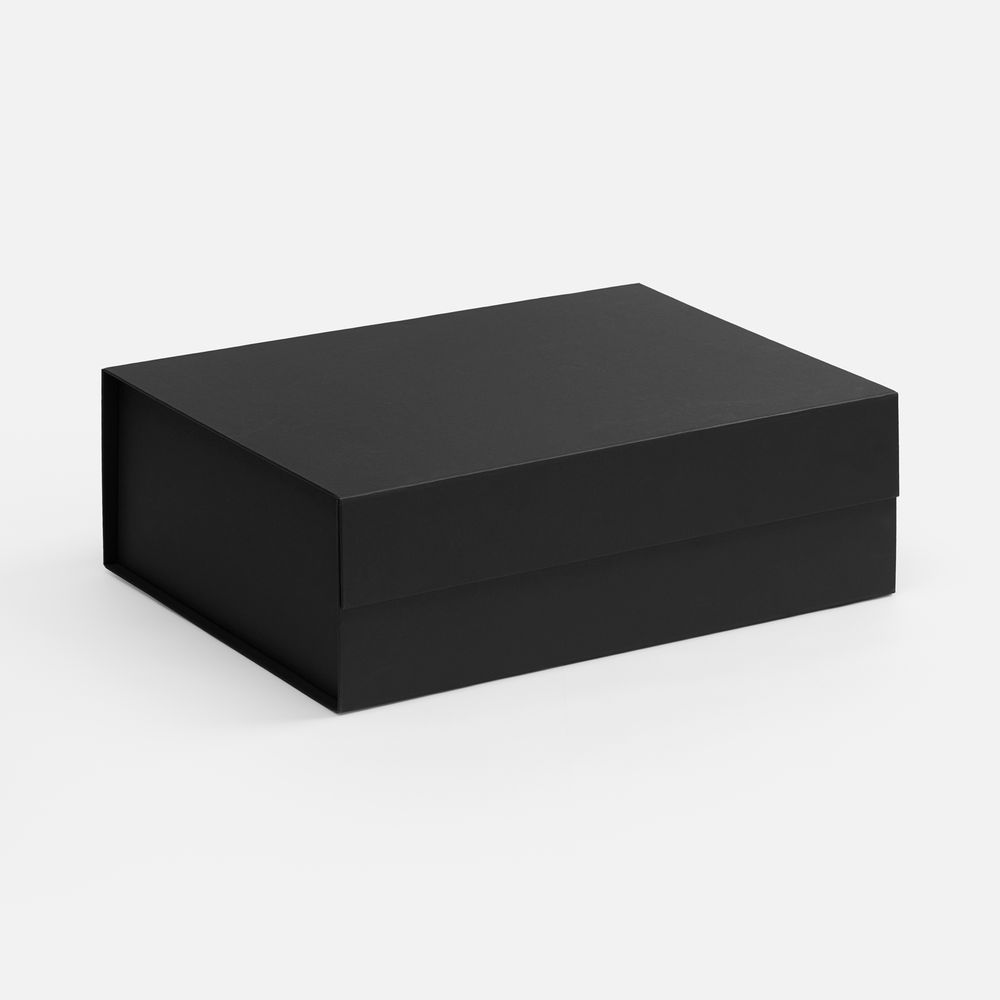Коробка складная RealBig Fold, черная-0