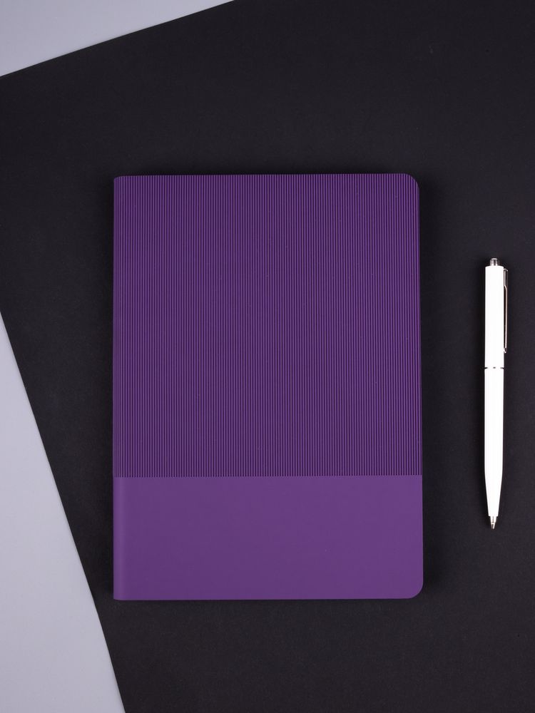 Ежедневник Vale, недатированный, фиолетовый-4