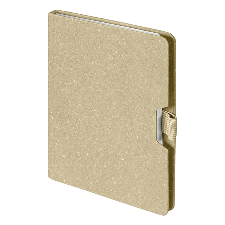 Блокнот MEMO, размер 130*170 мм, бежевый, блок в клетку, бежевый-0