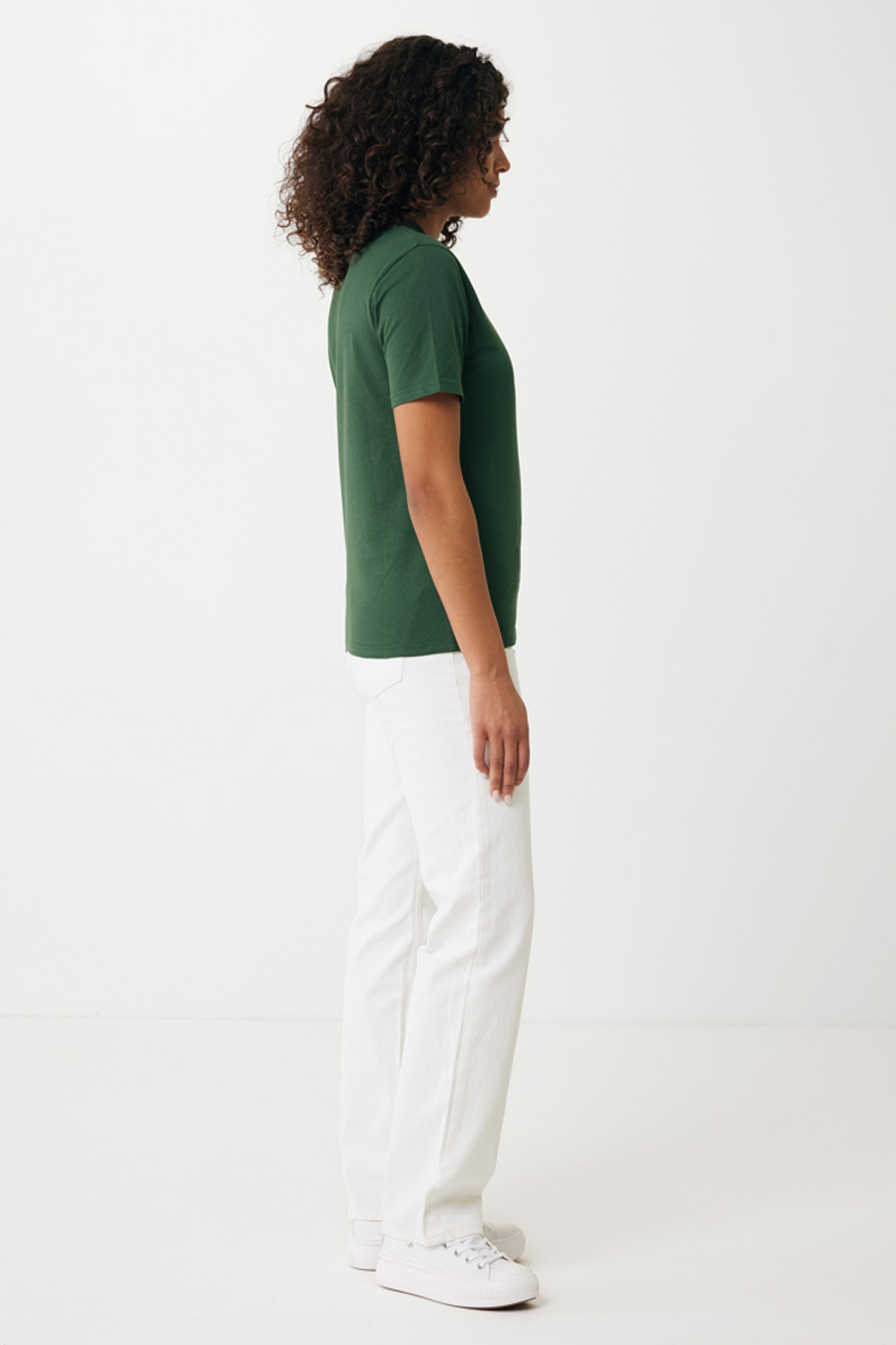 Футболка Iqoniq Sierra из переработанного хлопка, унисекс, 160 г/м²-7