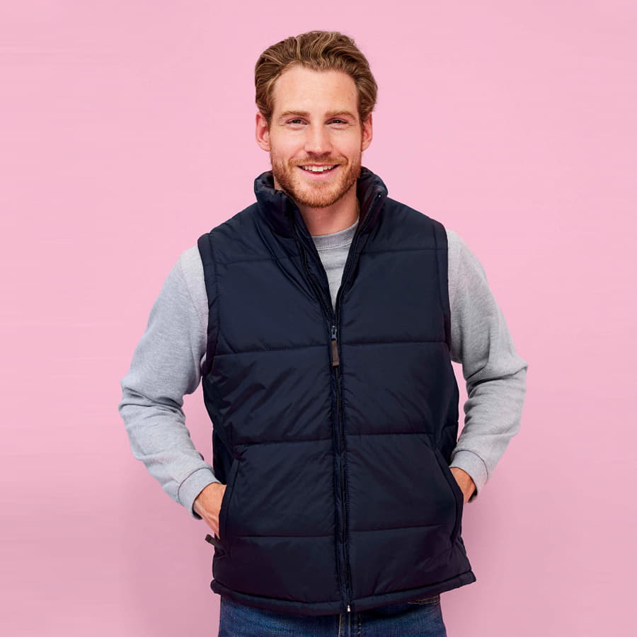 Жилет мужской WARM 210T, темно-зелёный-7