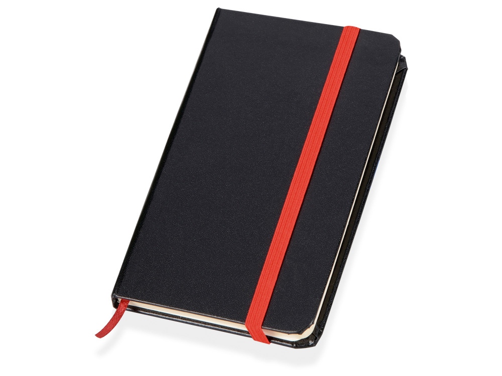 Блокнот Имлес, черный/красный-0