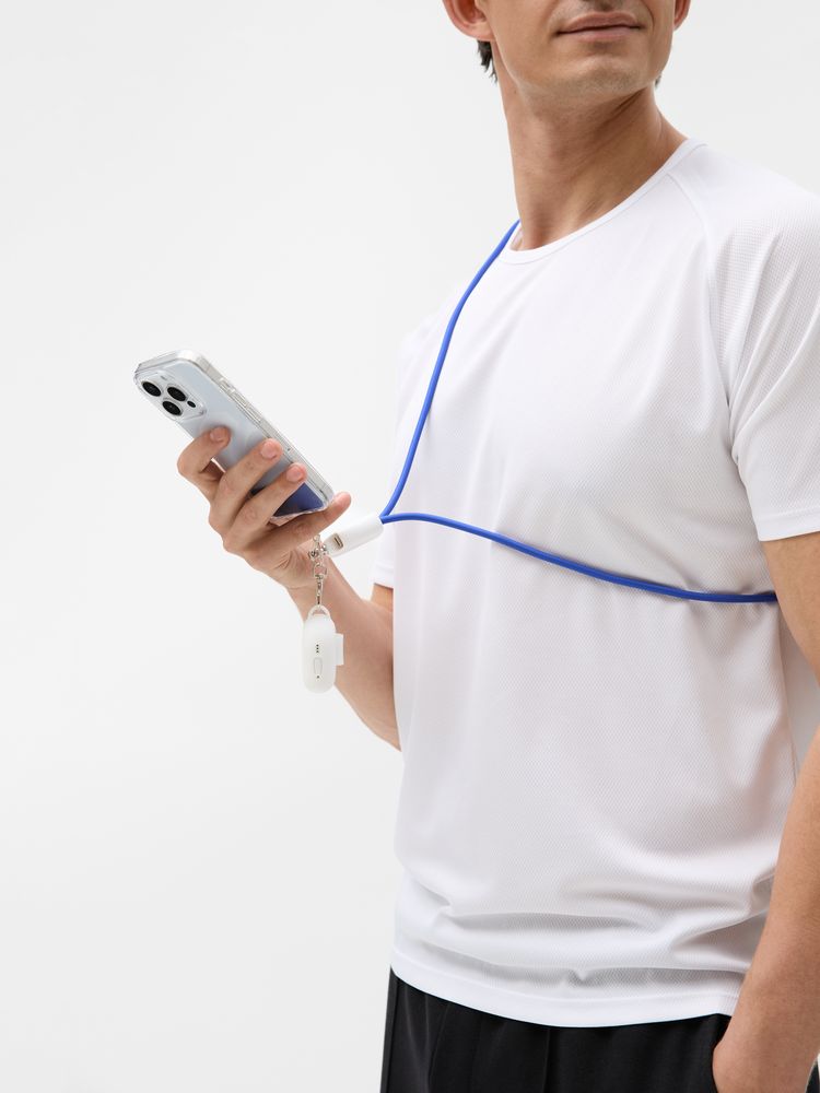 Кабель-ланьярд energyFlex Pro, синий-2