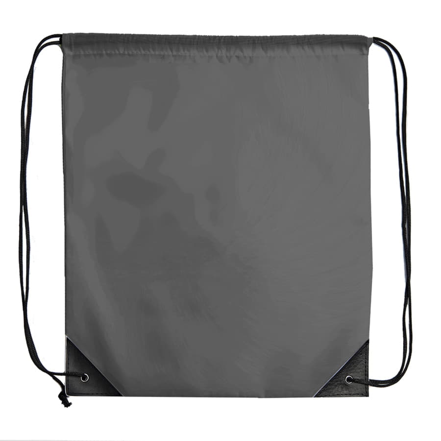 Рюкзак мешок с укреплёнными уголками BY DAY, серый, 35*41 см, полиэстер 210D, серый-1