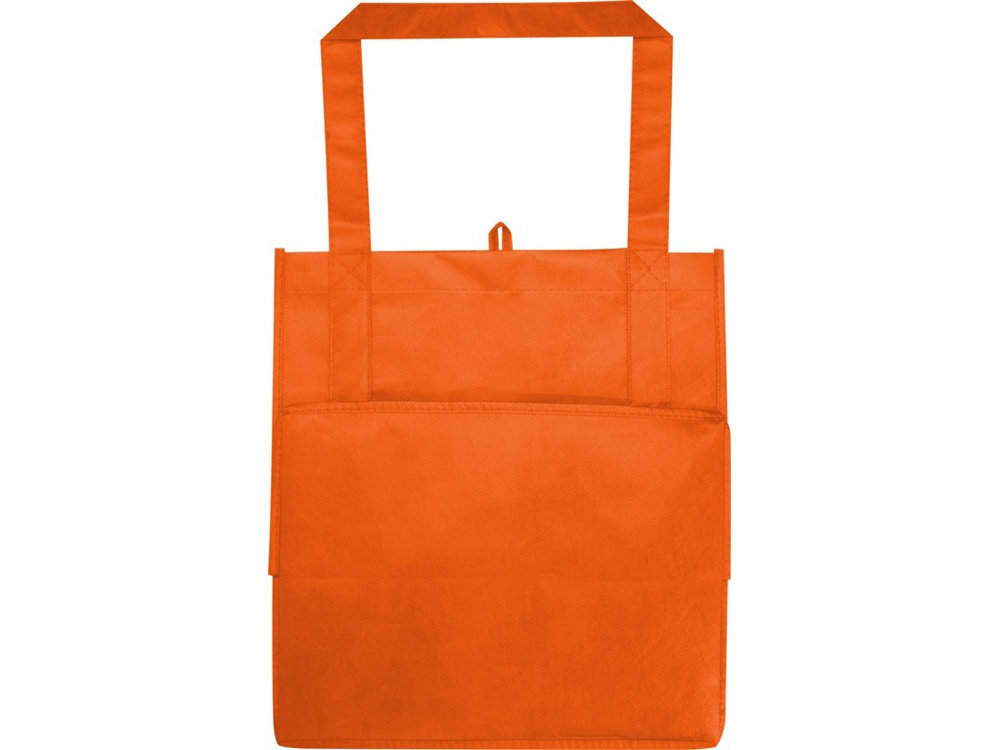 Liberty эко-сумка с прочным днищем объемом 6 л из нетканого материала, переработанного по стандарту GRS, оранжевый-2
