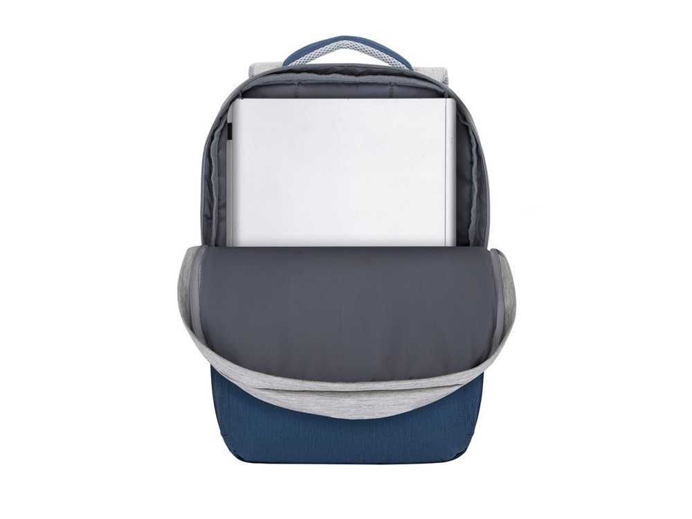 RIVACASE 7567 grey/dark blue рюкзак для ноутбука 17.3 / 6-8
