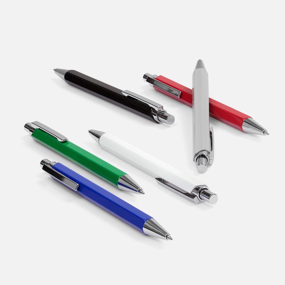 Ручка шариковая Alumno, серая-2