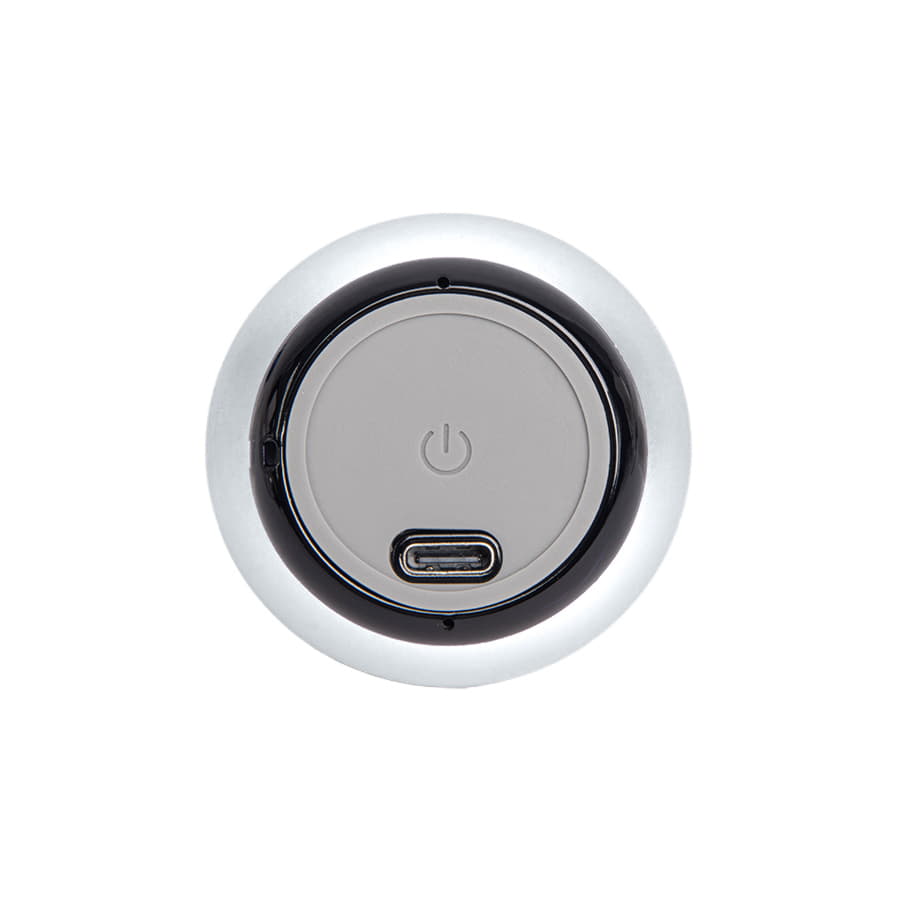 Портативная mini Bluetooth-колонка Sound Burger "Ellipse" серебро, серебристый-3