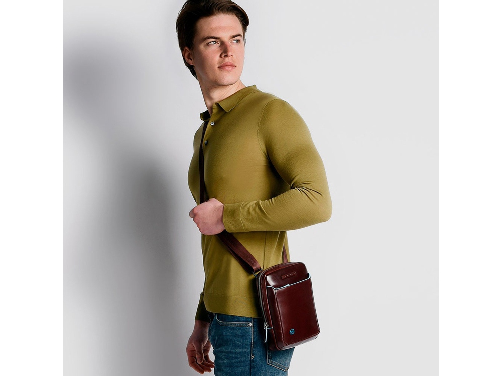 Сумка через плечо, Piquadro Blue Square, Черный-2