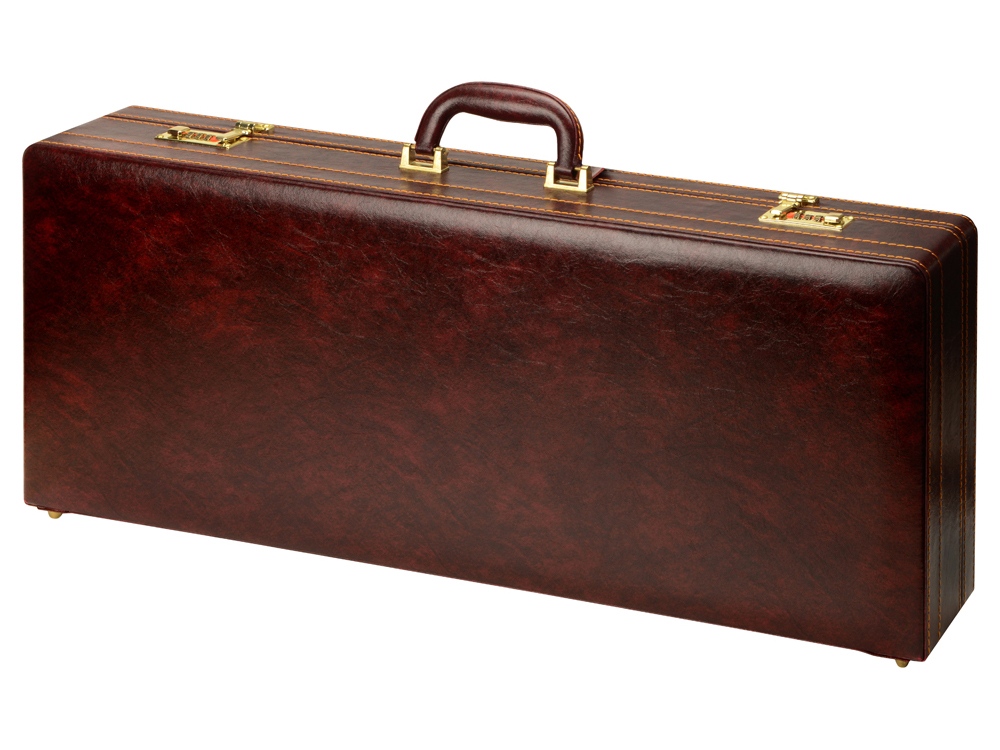 Набор подарочный, 041-6м/0,5 серебро, темно-бордовый-1