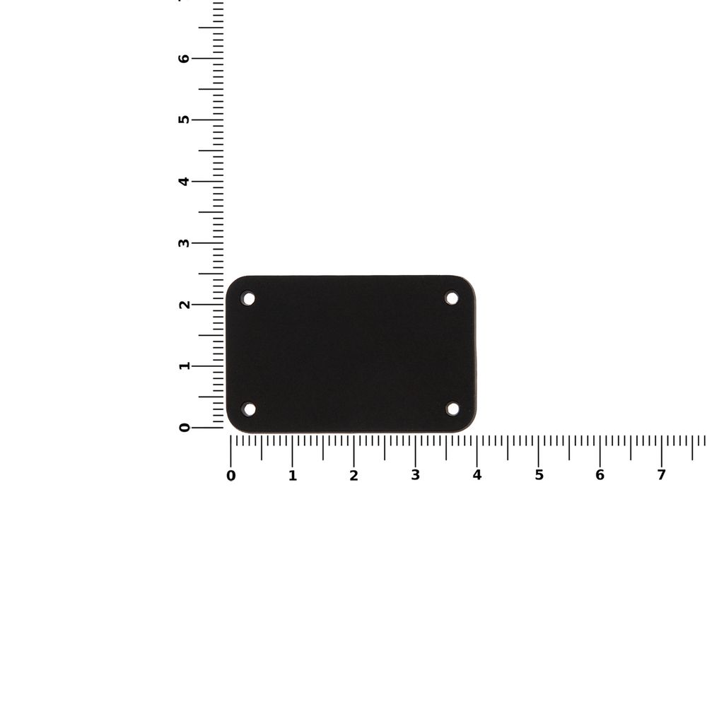 Лейбл из ПВХ Kreta, S, черный-1